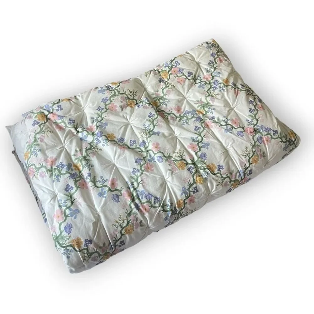 Pottery Barn Kids x Rifle Paper Co. Floral Trellis Comforter Only Twin Preowned